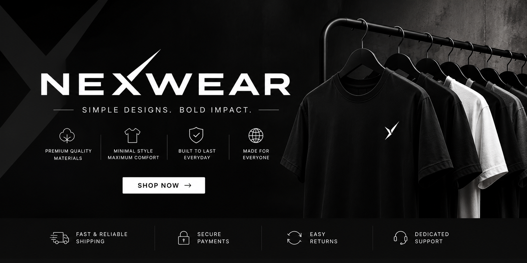Banner for nexwear